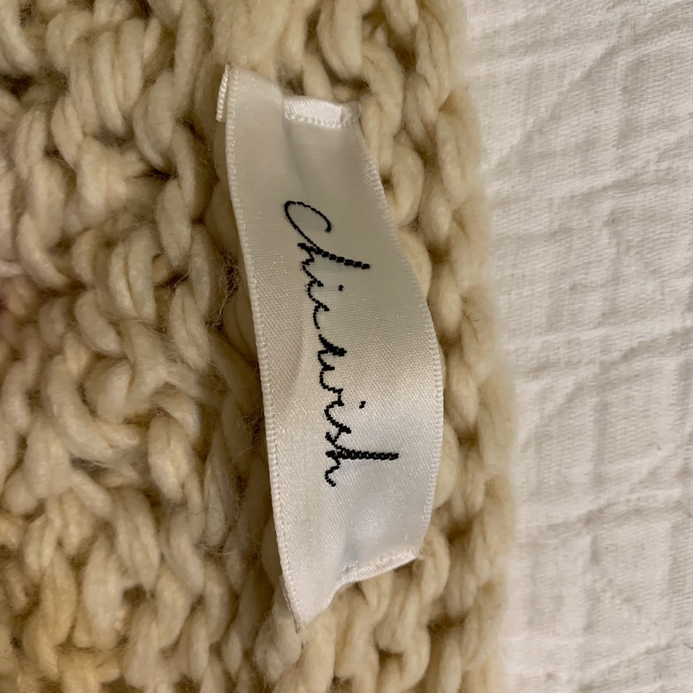Nwot Knit Your Love Cardigan - Ivory Small View 4